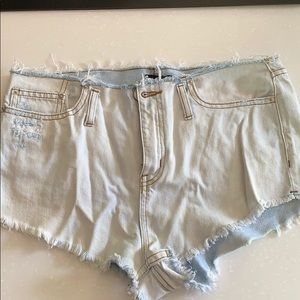 BDG denim shorts. Great for festivals!!